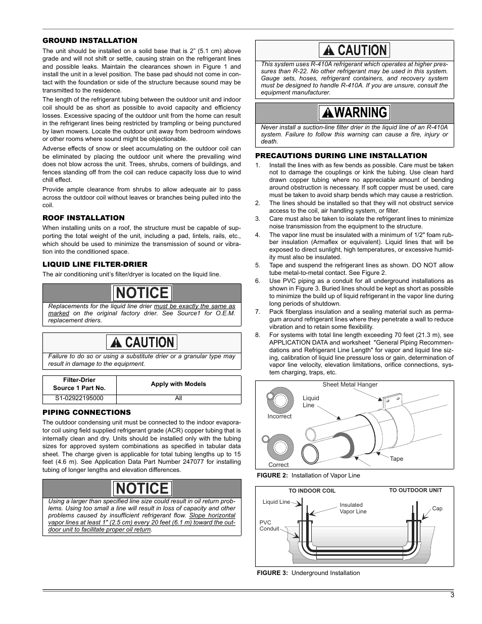 Notice | Thermo Pride LX-13 & Seacoast User Manual | Page 3 / 12