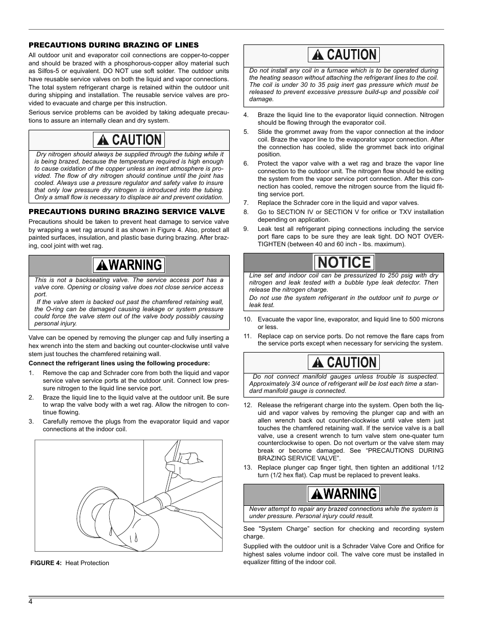 Notice | Thermo Pride LX-13 & Seacoast User Manual | Page 4 / 12