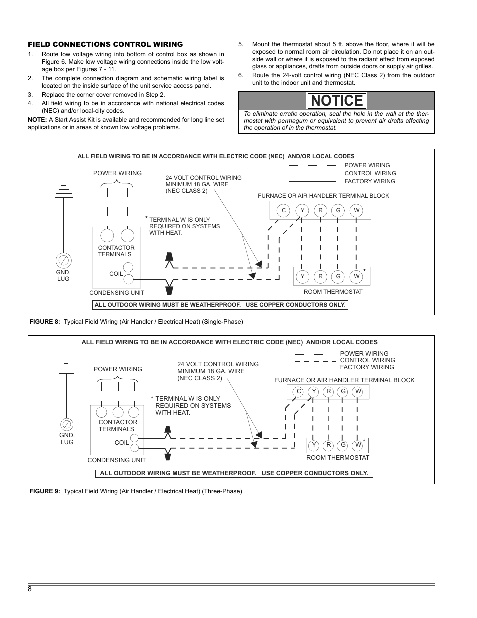 Notice | Thermo Pride LX-13 & Seacoast User Manual | Page 8 / 12