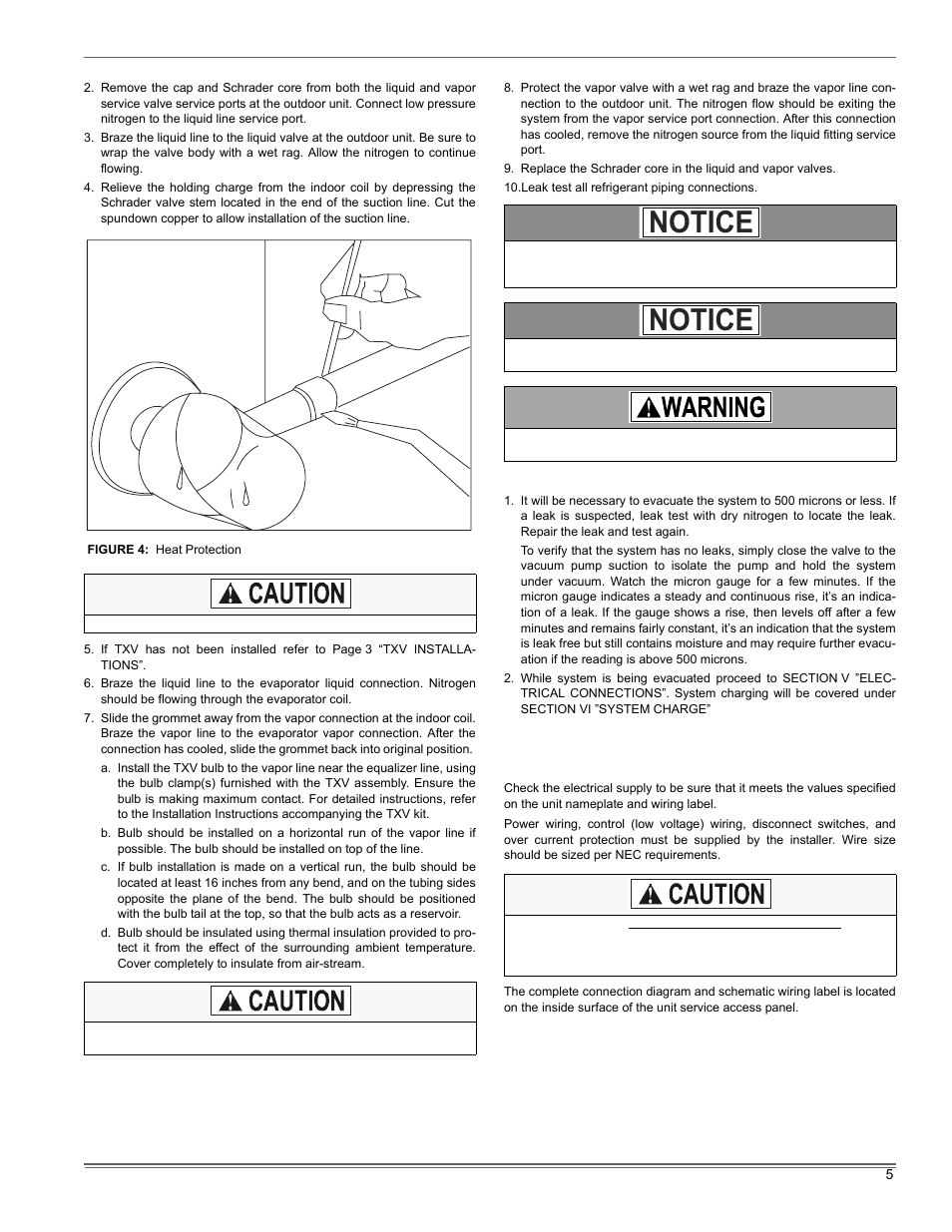 Notice | Thermo Pride Premiere XT 16 SEER User Manual | Page 5 / 24