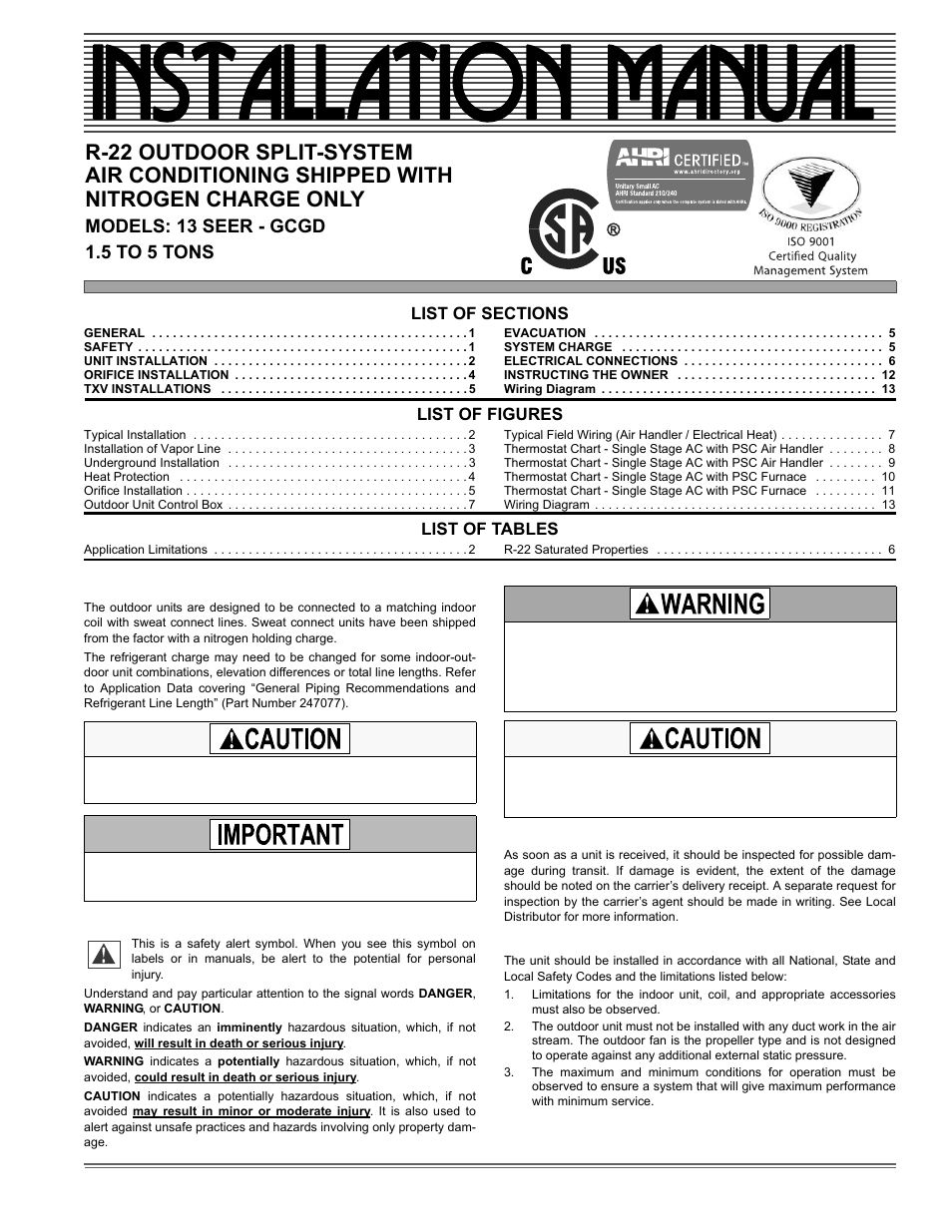 Thermo Pride DryR22 (LX-13) User Manual | 14 pages