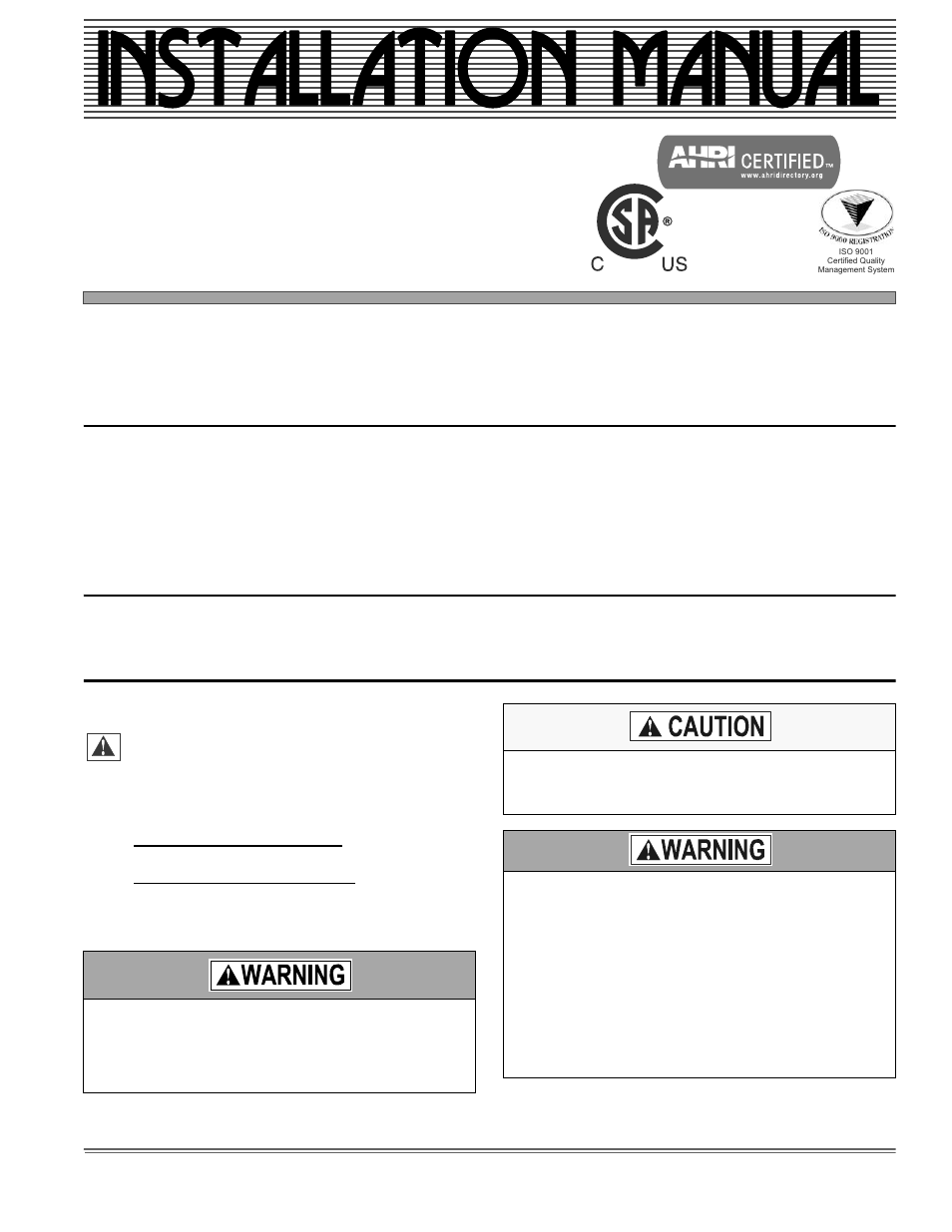 Thermo Pride Heat Pump Coil LX-13 User Manual | 10 pages