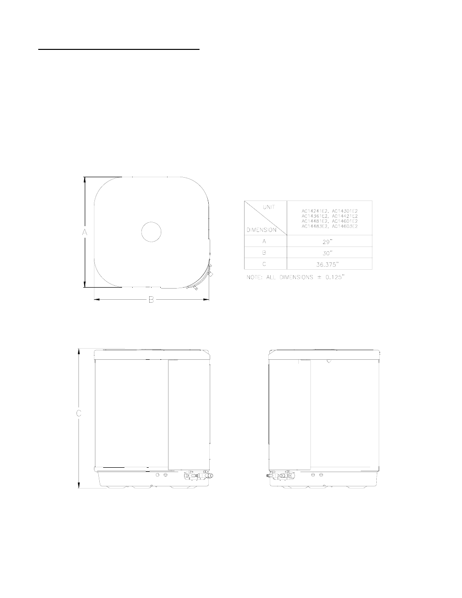 Installation instructions | Thermo Pride C Premiere Series User Manual | Page 3 / 17