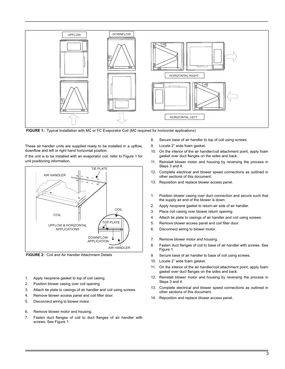 Thermo Pride Air Handler MA User Manual | Page 19 / 32