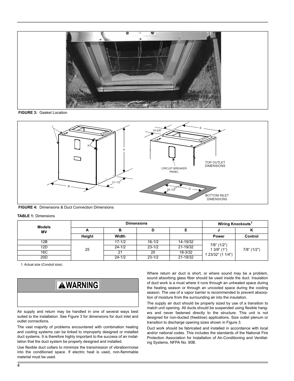 Thermo Pride Air Handler MA User Manual | Page 20 / 32