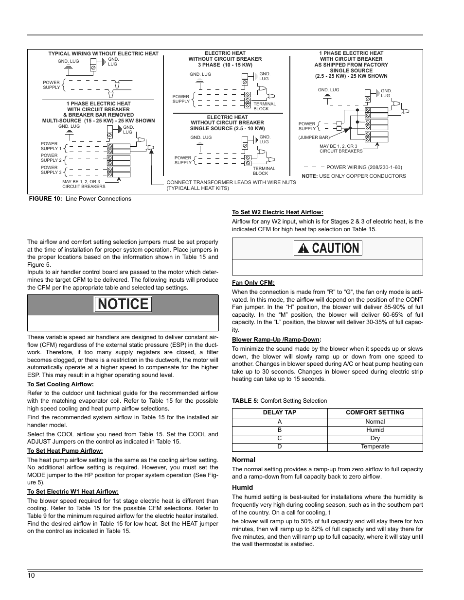 Notice | Thermo Pride Air Handler MA User Manual | Page 26 / 32