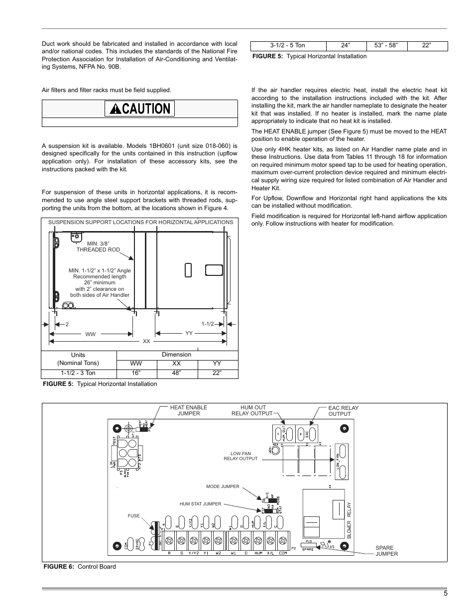 Thermo Pride Air Handler MA User Manual | Page 5 / 32