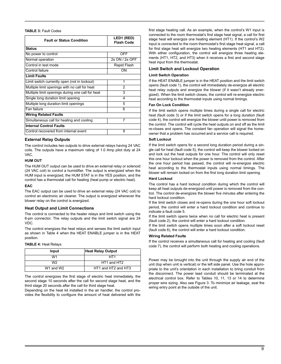 Thermo Pride Air Handler Modular MV User Manual | Page 9 / 16