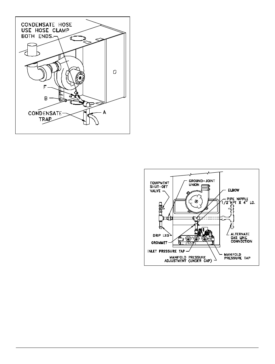 Preparation, Installation, Testing for leaks | Thermo Pride Thermo Pace Downflow/Horizontal Furnace (CSA) User Manual | Page 19 / 32