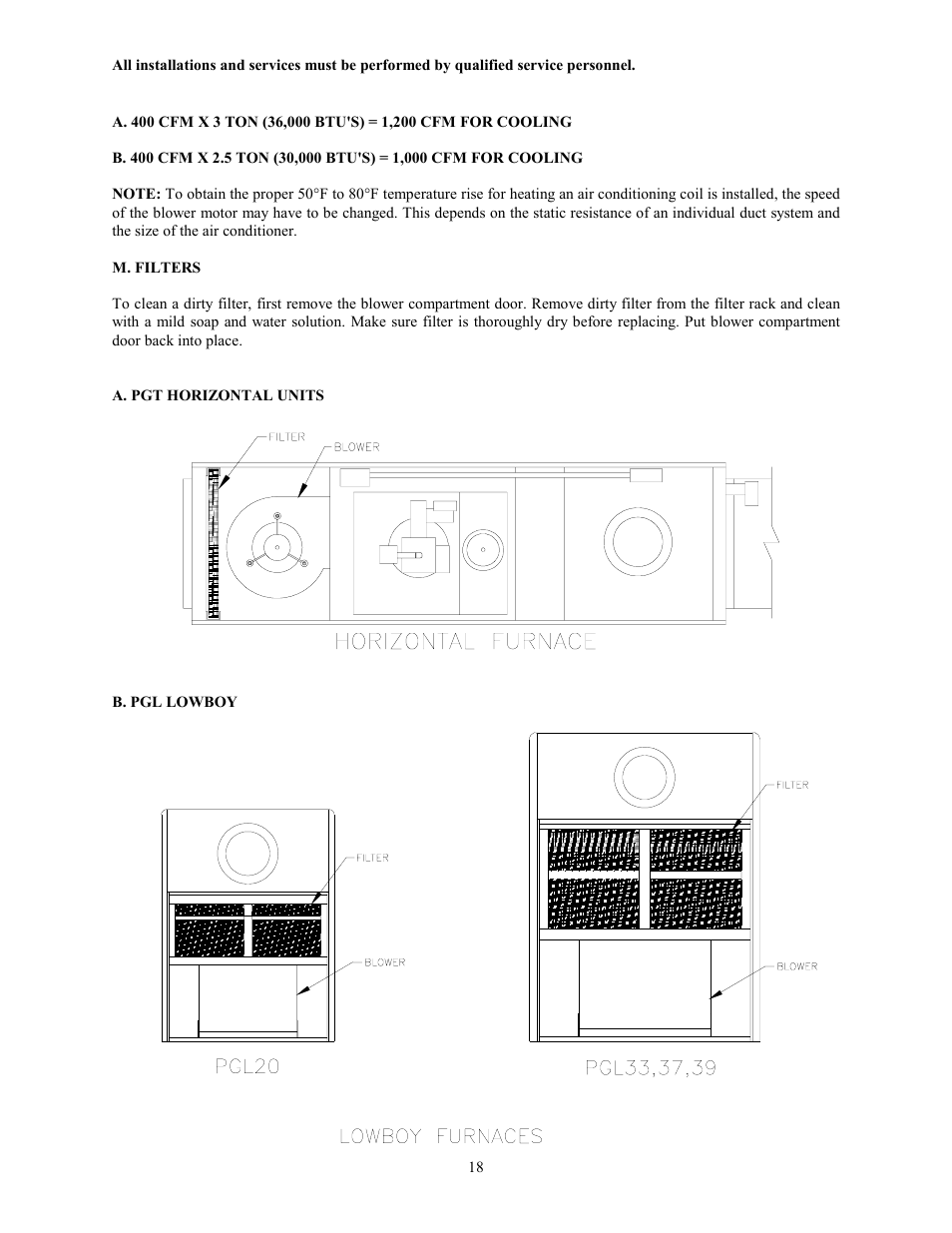 Thermo Pride Gas/Propane Furnace PGL User Manual | Page 20 / 38