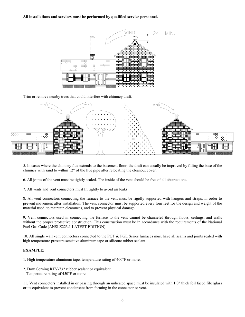 Thermo Pride Gas/Propane Furnace PGL User Manual | Page 8 / 38