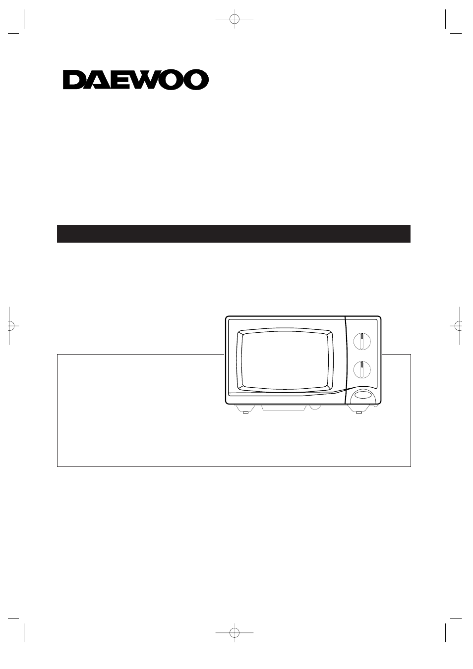 Daewoo KOG-3705 User Manual | 8 pages