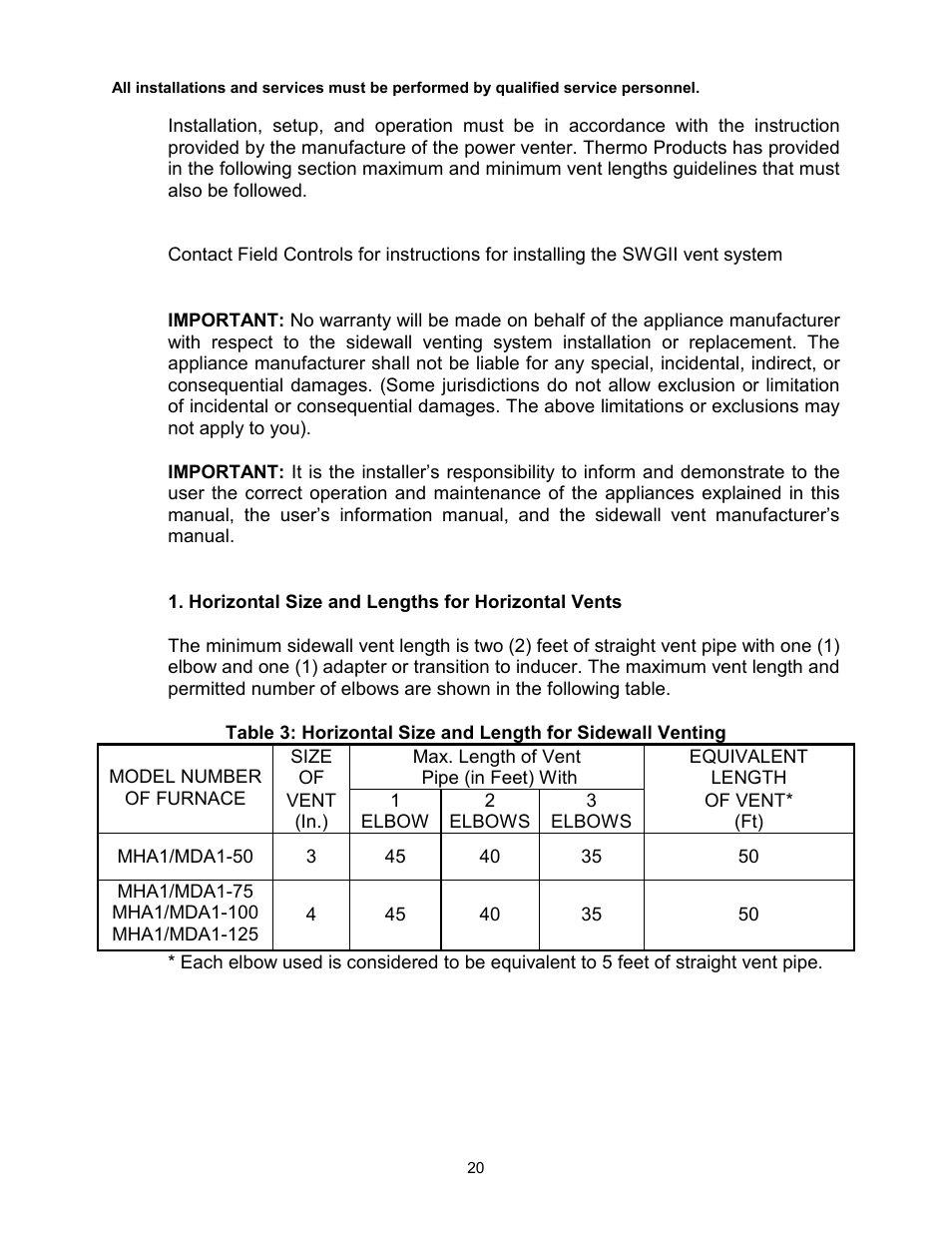 Thermo Pride Gas/Propane Furnace Induced Draft Highboy/Counterflow/Horizontal MHA1 User Manual | Page 23 / 61