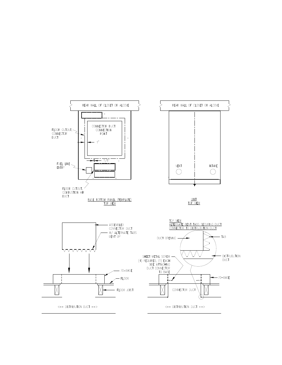 Thermo Pride Gas/Propane Furnace Mobile Home CMC1 User Manual | Page 17 / 64