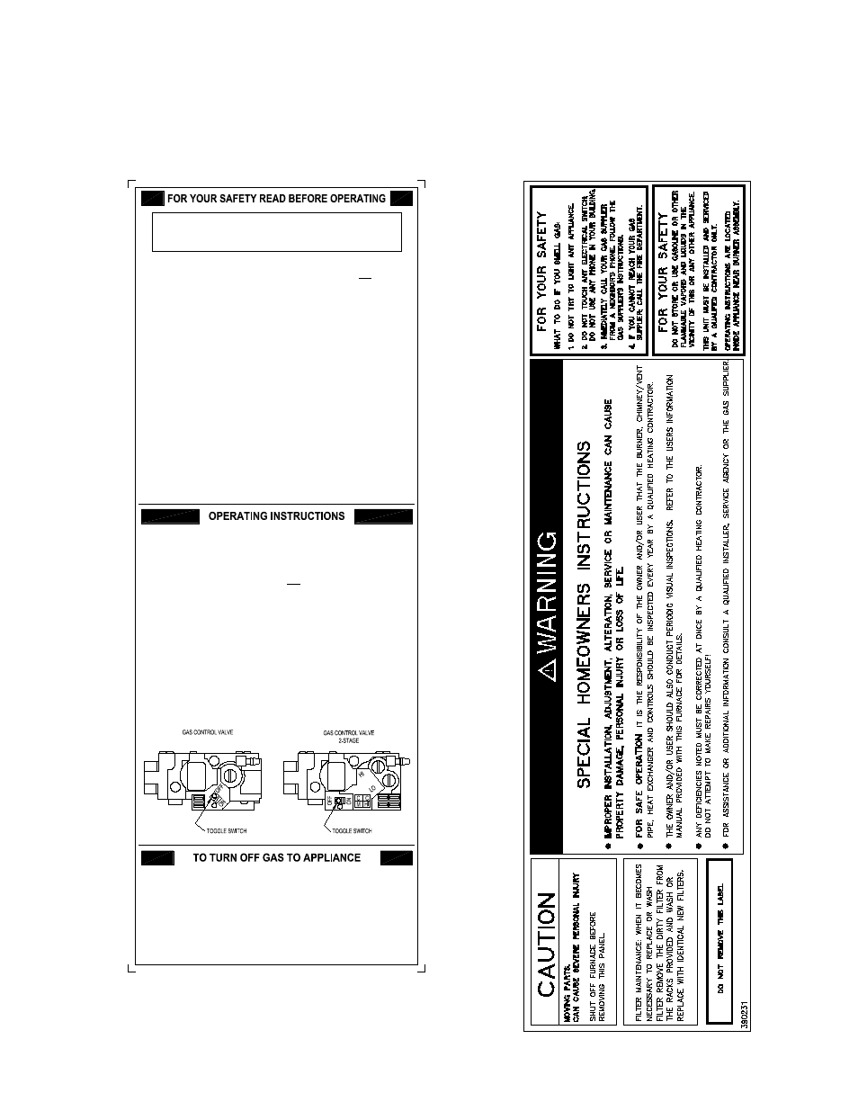 Thermo Pride Gas/Propane Furnace Premiere Series 2-Stage CHX3 User Manual | Page 3 / 65
