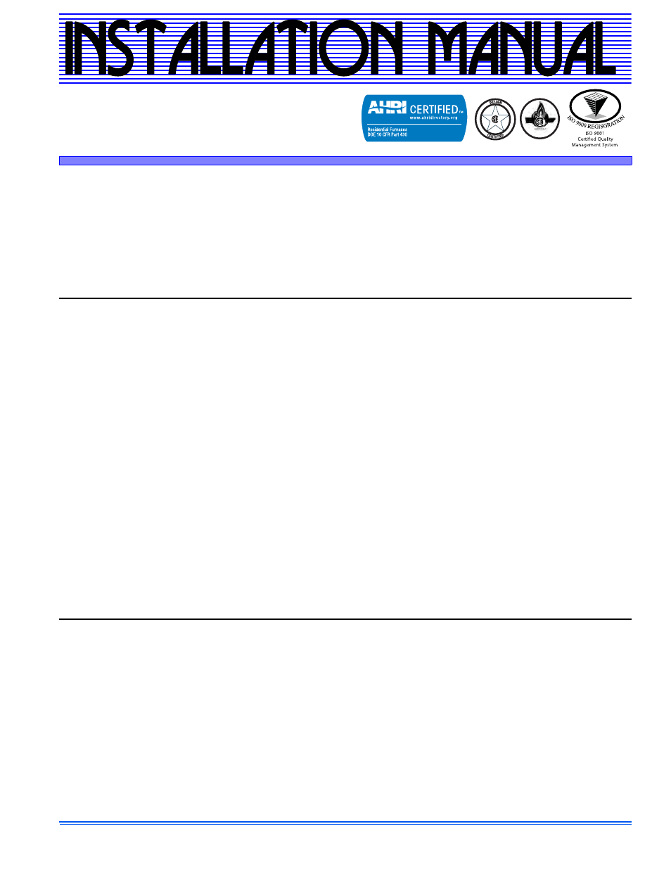 Thermo Pride Spirit Gas TG9S Single Stage PSC 95.5% User Manual | 42 pages