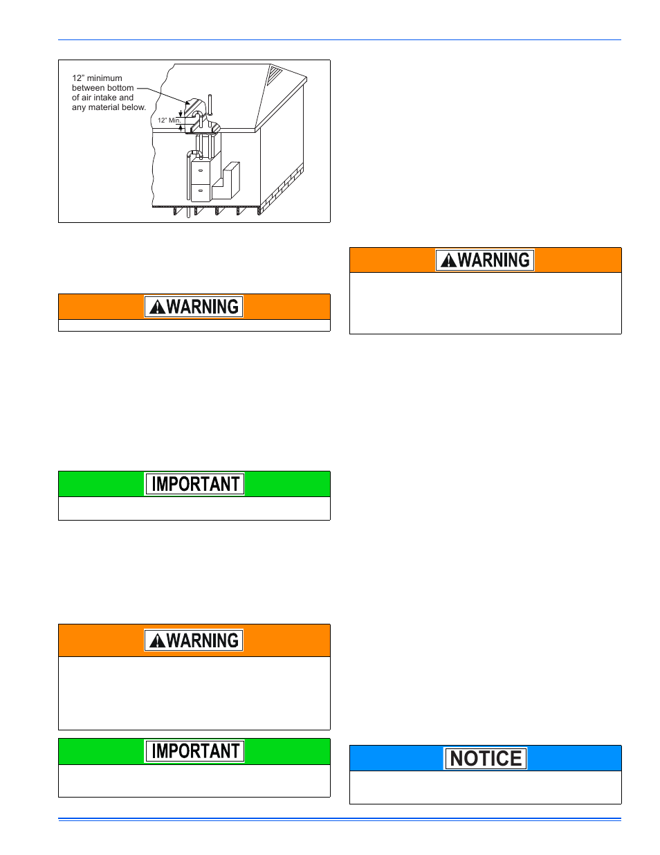 Notice | Thermo Pride Spirit Gas TP9C Modulating ECM 97.5% User Manual | Page 35 / 46