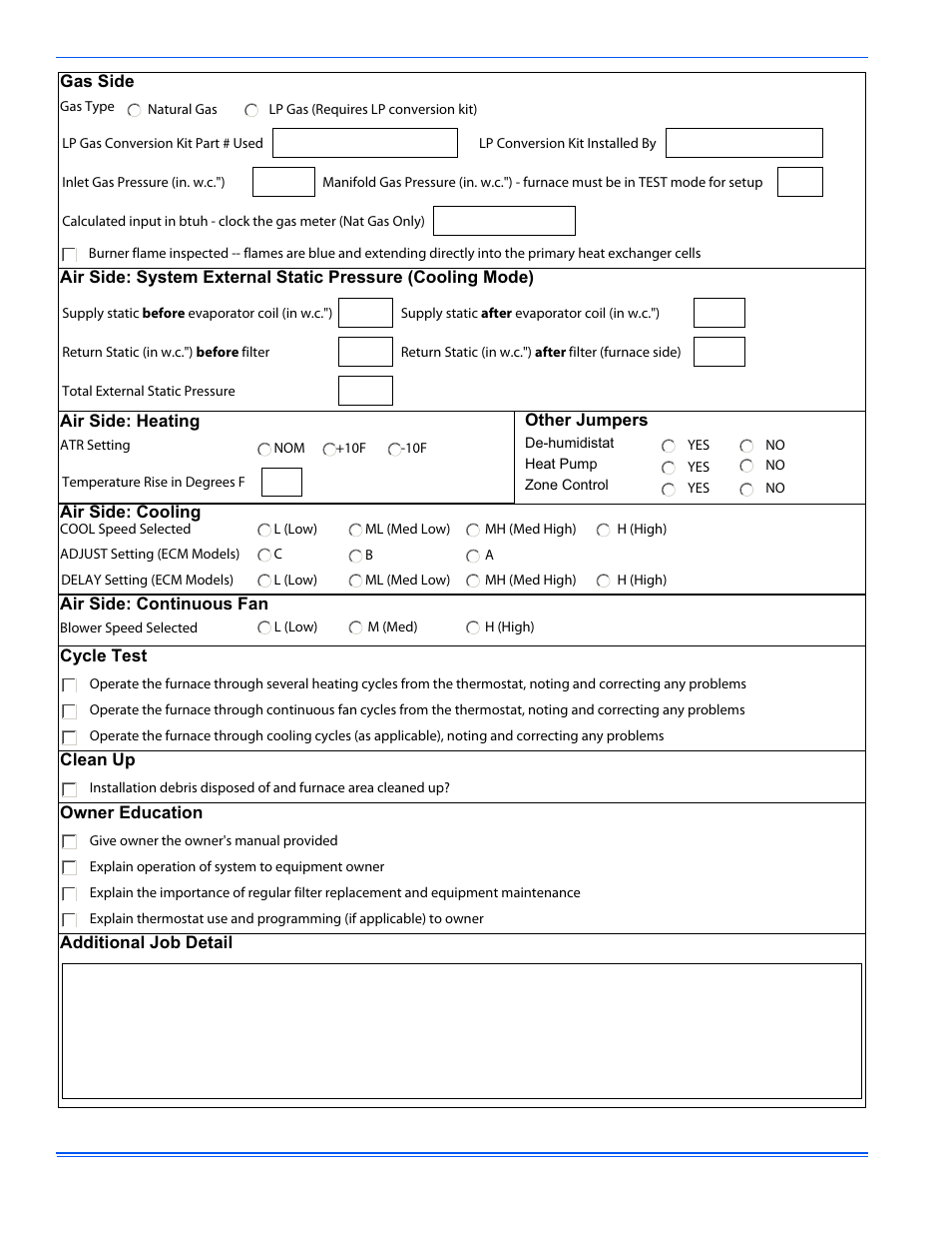Thermo Pride Spirit Gas TP9C Modulating ECM 97.5% User Manual | Page 46 / 46