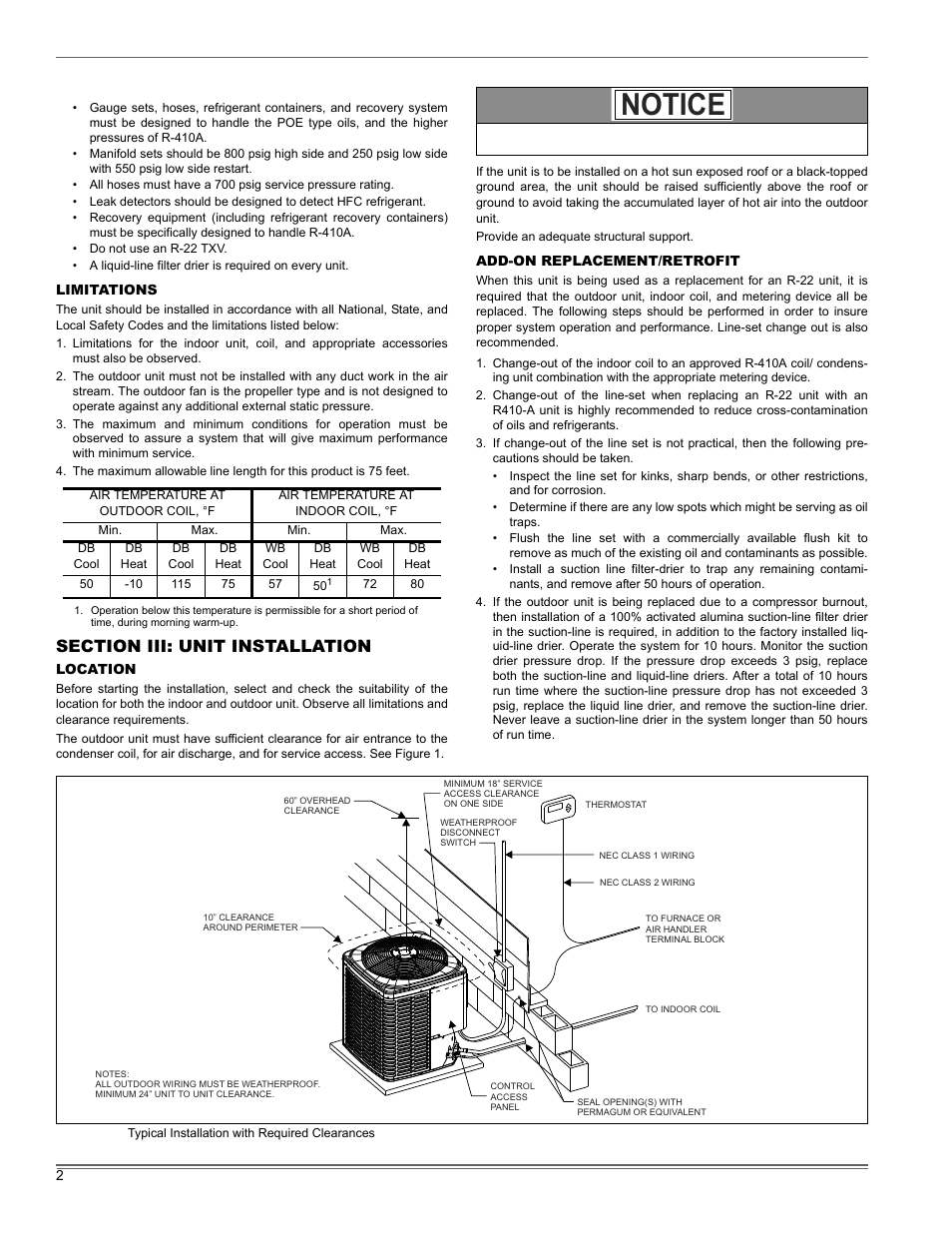 Notice | Thermo Pride LX-13 User Manual | Page 2 / 16
