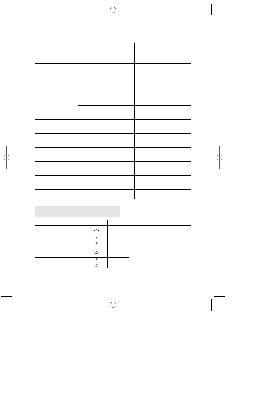 Reheating chart | Daewoo KOR-63X5 User Manual | Page 10 / 14