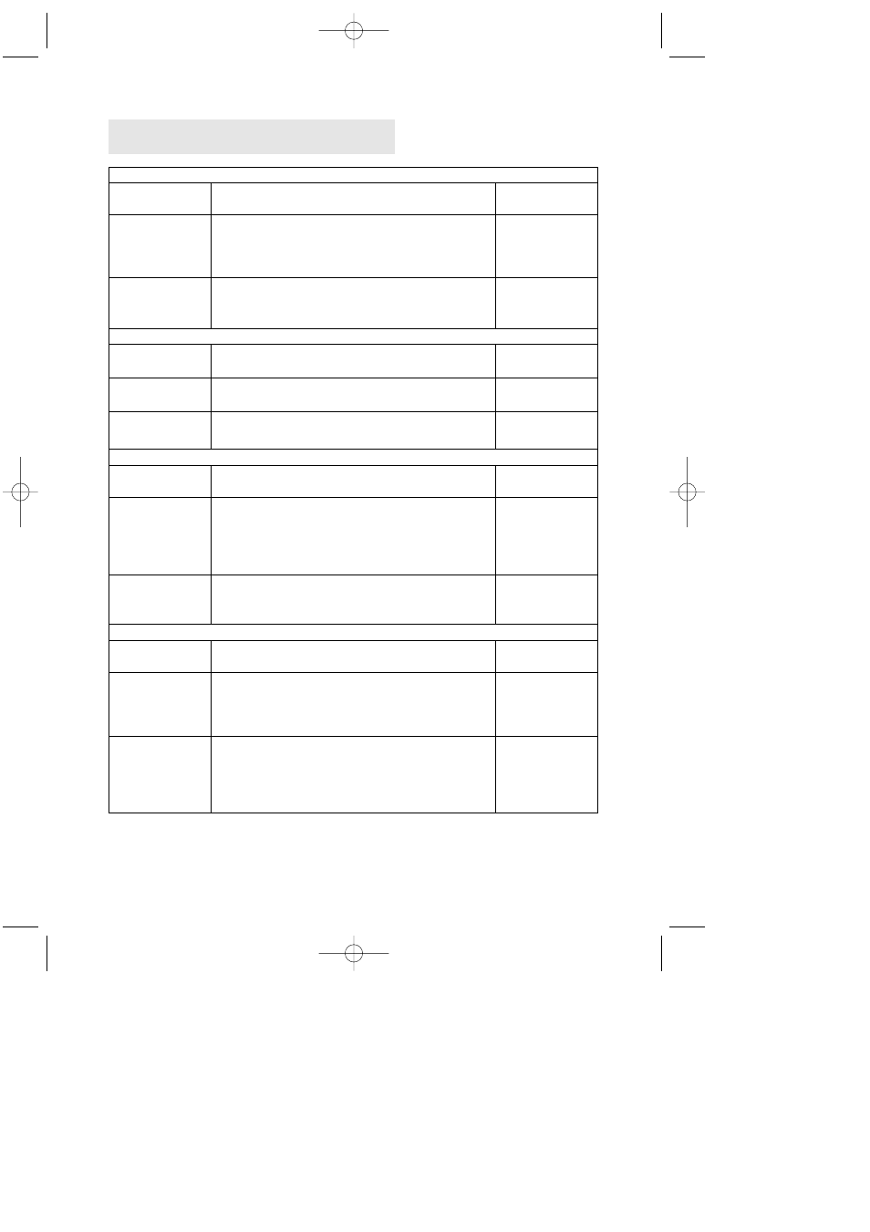 Auto defrosting chart | Daewoo KOR-63X5 User Manual | Page 8 / 14