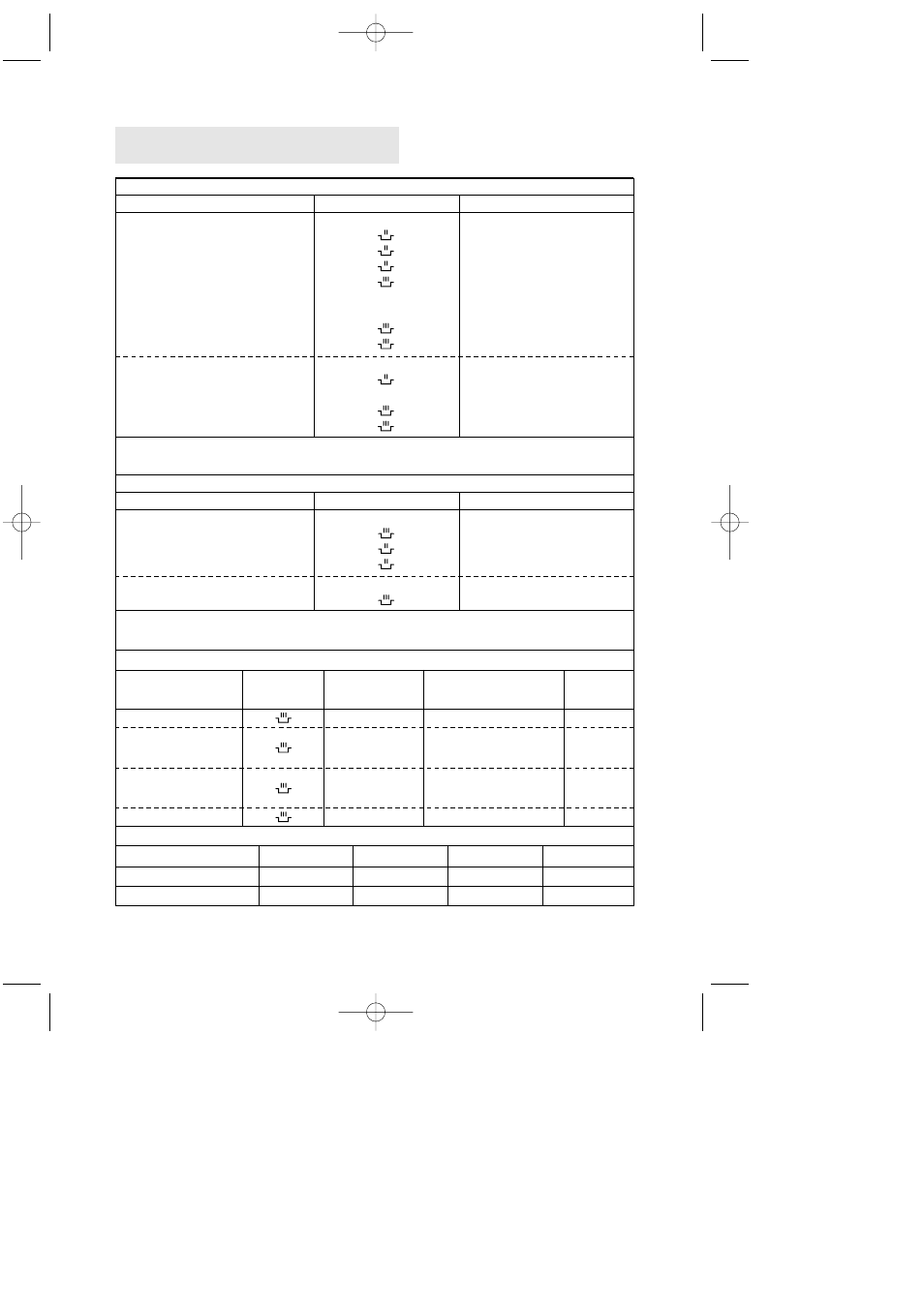 Cooking chart | Daewoo KOR-63X5 User Manual | Page 9 / 14