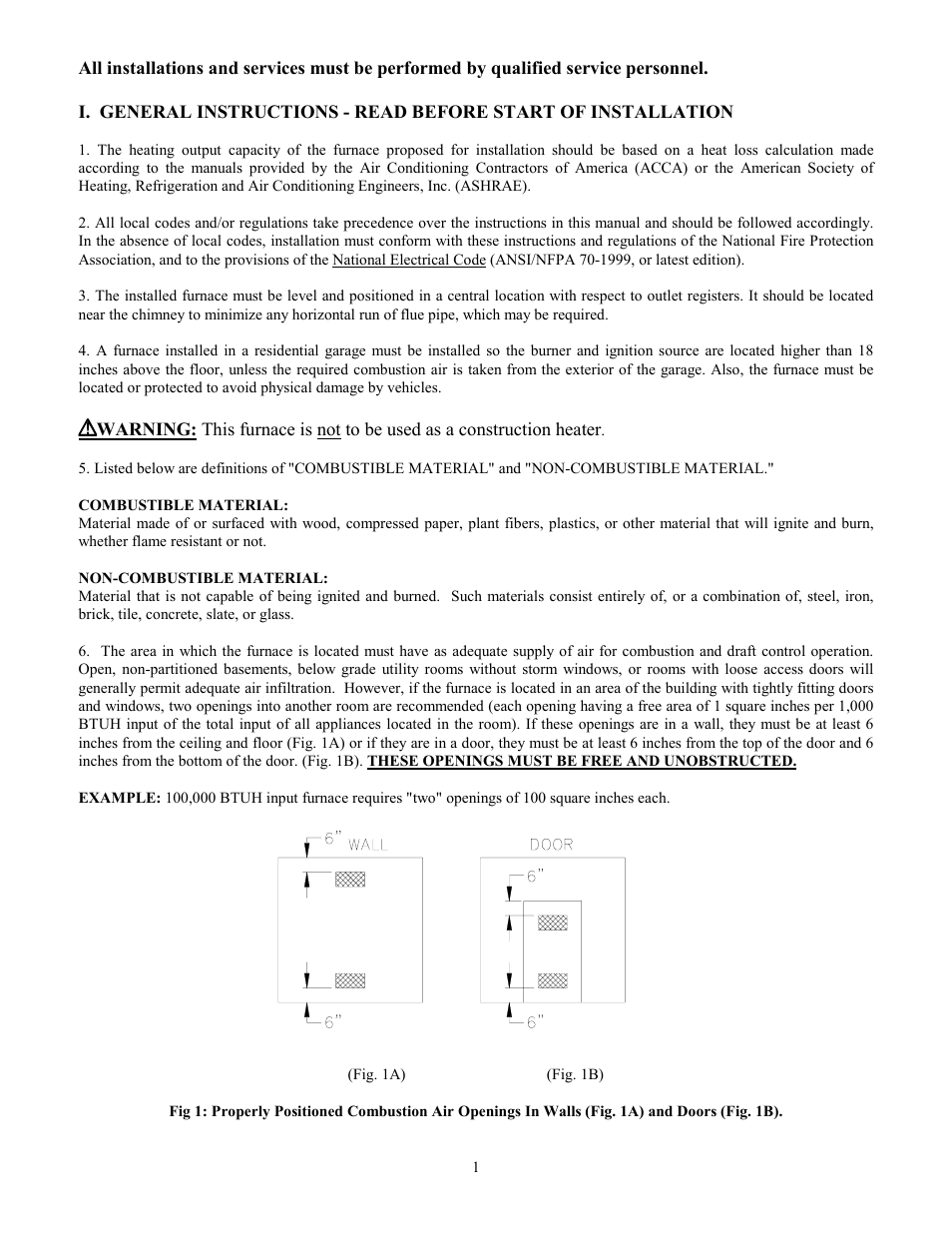 Thermo Pride Oil Furnace (general service and maintenance) User Manual | Page 3 / 20