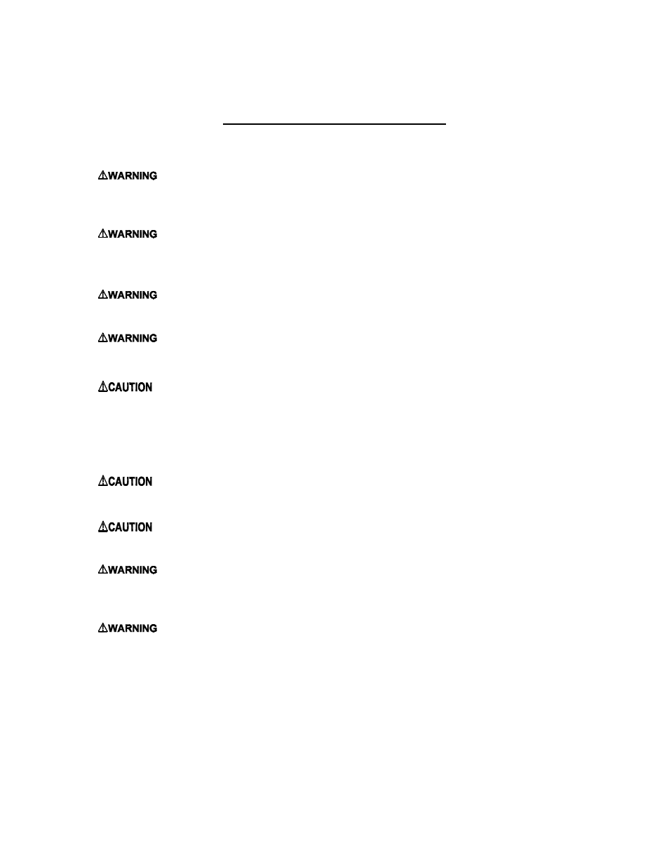 Vi. user information section | Thermo Pride OMD-70 User Manual | Page 44 / 49