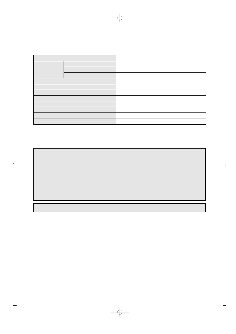 Important, Specifications | Daewoo KOG-37DP0S User Manual | Page 4 / 17