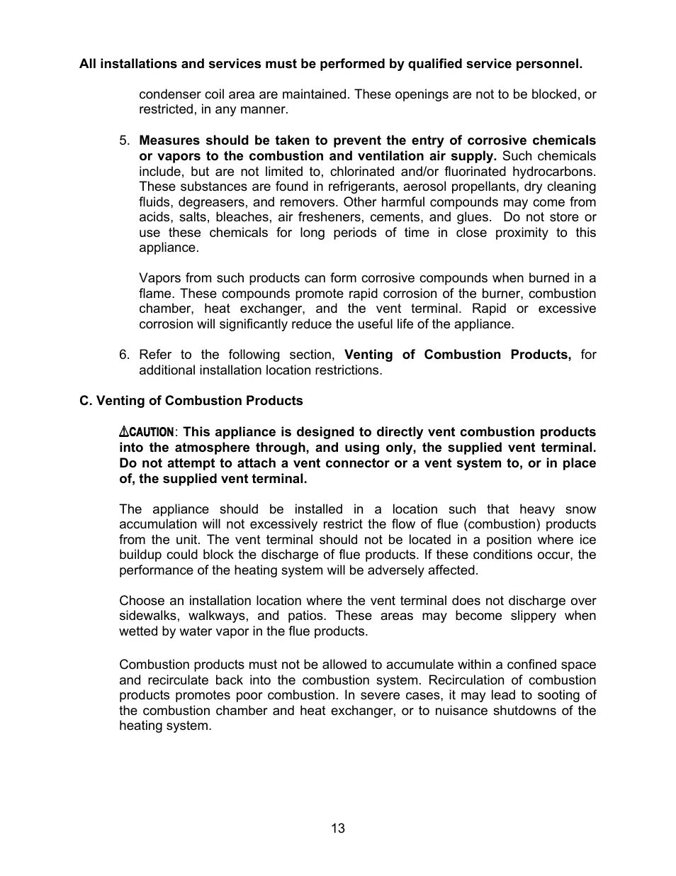 Thermo Pride MODEL OPA User Manual | Page 14 / 91