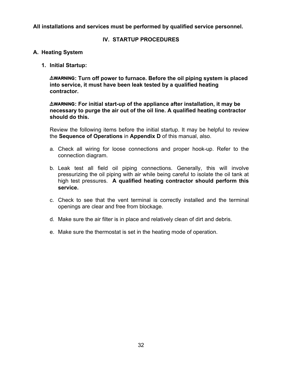 Thermo Pride MODEL OPA User Manual | Page 33 / 91