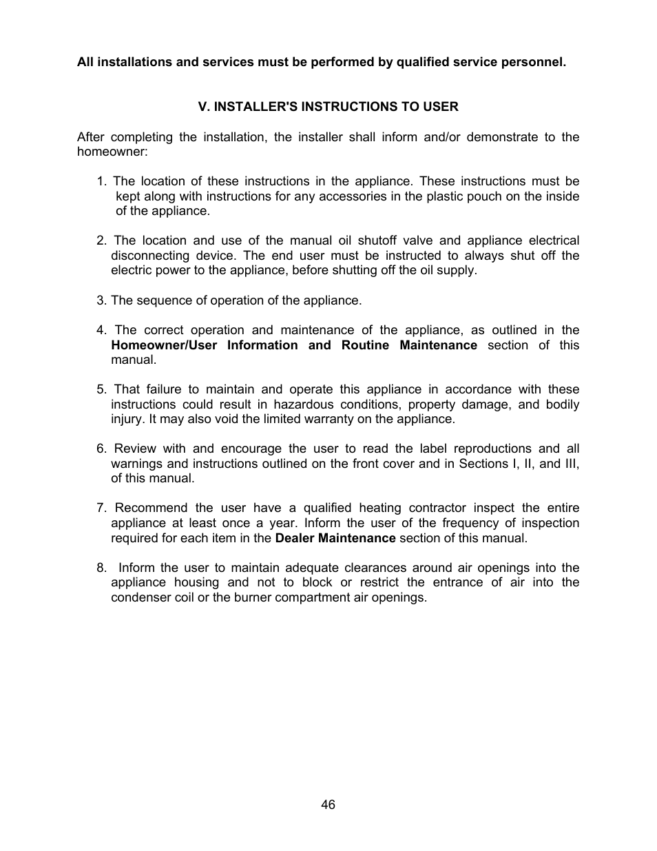 Thermo Pride MODEL OPA User Manual | Page 47 / 91