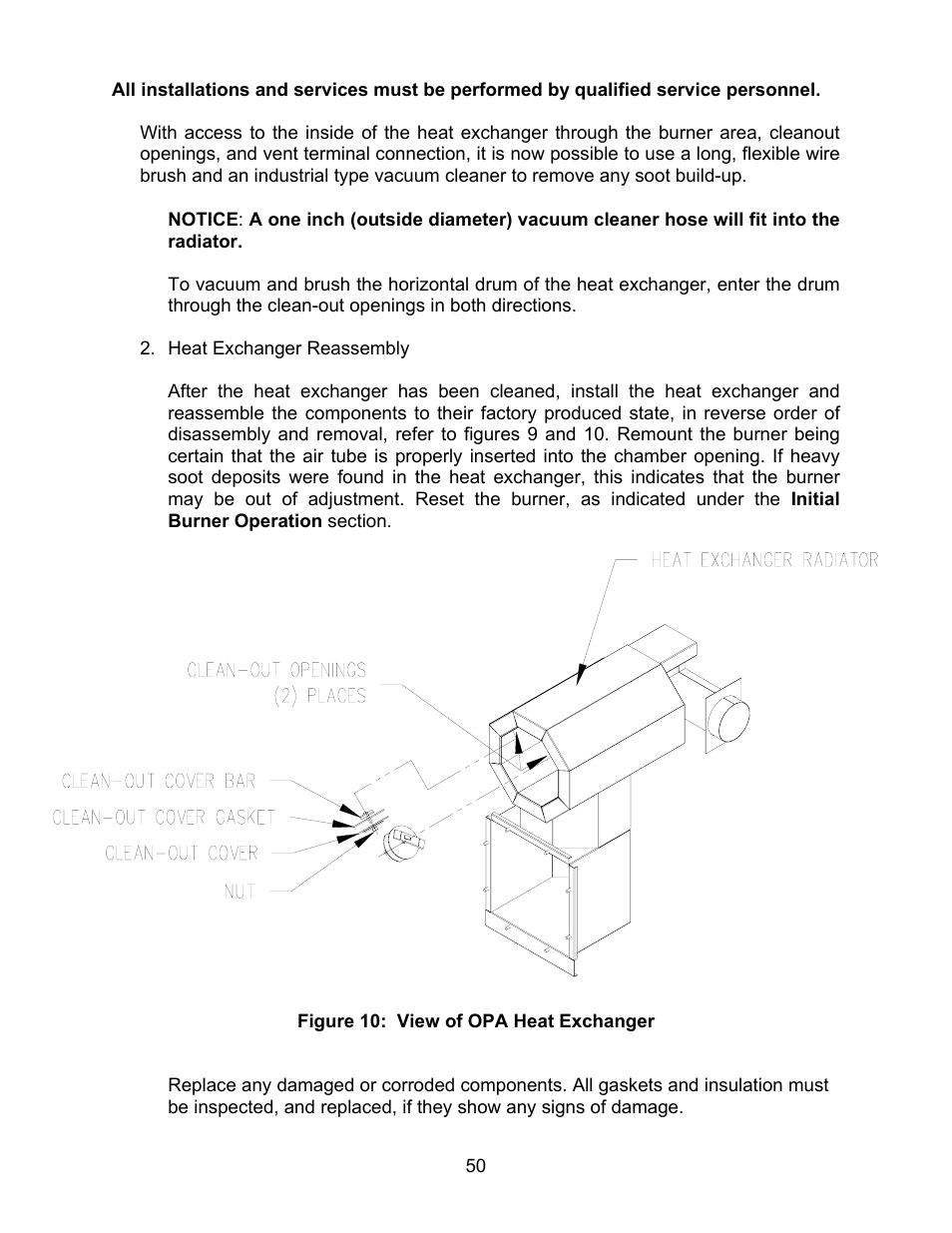Thermo Pride MODEL OPA User Manual | Page 51 / 91