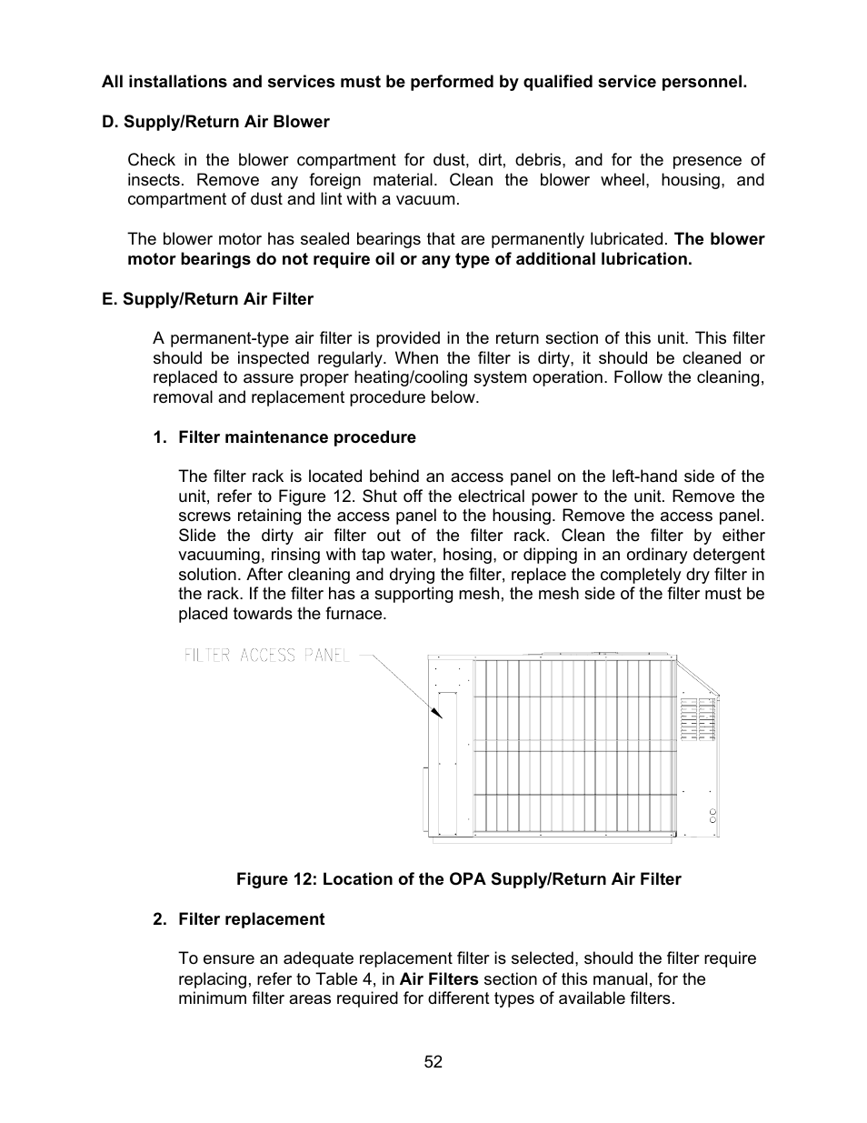 Thermo Pride MODEL OPA User Manual | Page 53 / 91