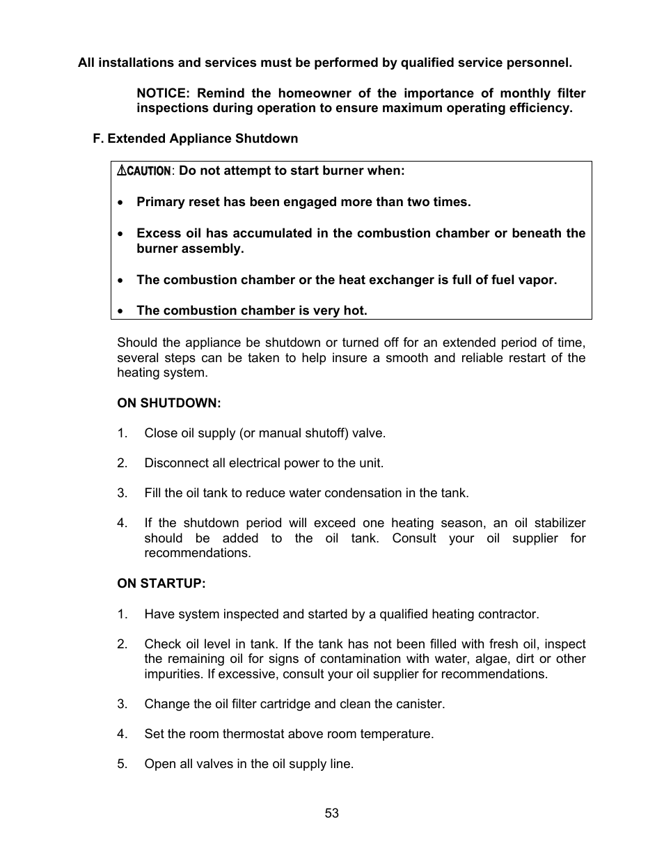 Thermo Pride MODEL OPA User Manual | Page 54 / 91