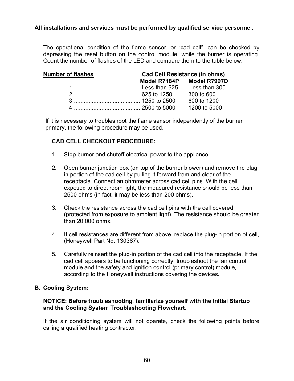 Thermo Pride MODEL OPA User Manual | Page 61 / 91
