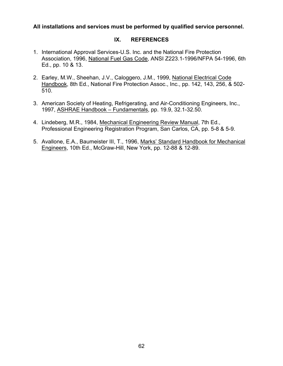 Thermo Pride MODEL OPA User Manual | Page 63 / 91