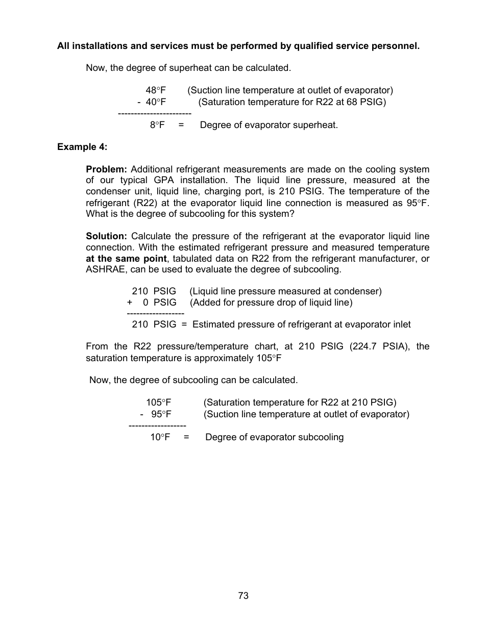 Thermo Pride MODEL OPA User Manual | Page 74 / 91
