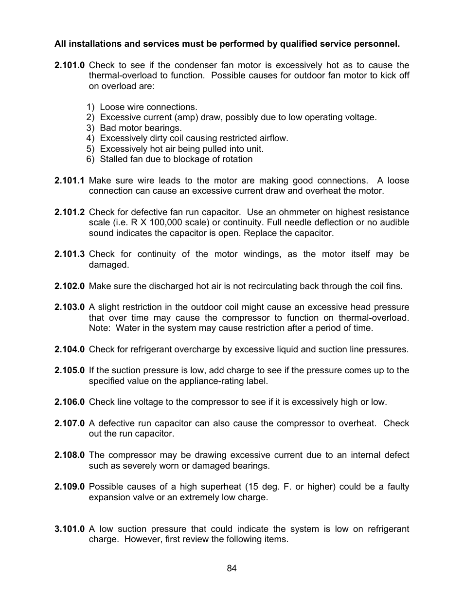Thermo Pride MODEL OPA User Manual | Page 85 / 91
