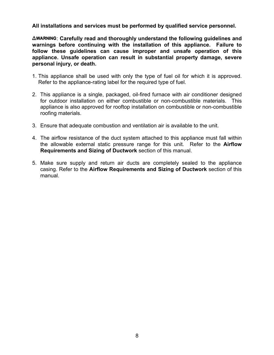 Thermo Pride MODEL OPA User Manual | Page 9 / 91