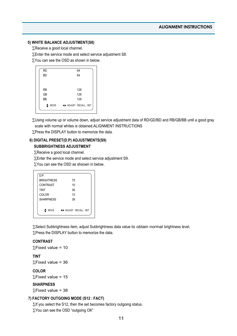 Daewoo DTQ-2133SSN User Manual | Page 12 / 35