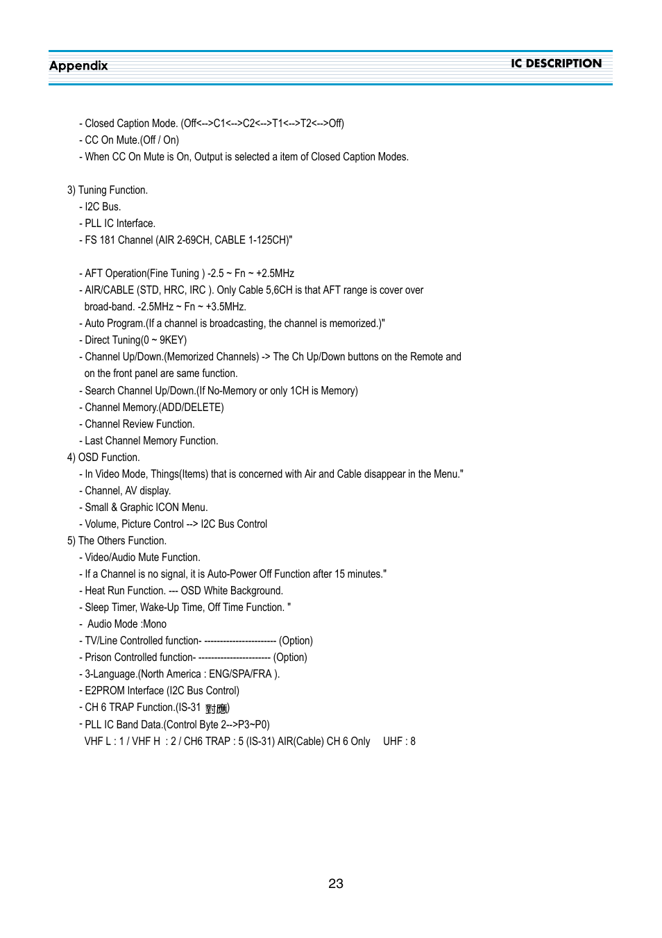 Daewoo DTQ-2133SSN User Manual | Page 24 / 35