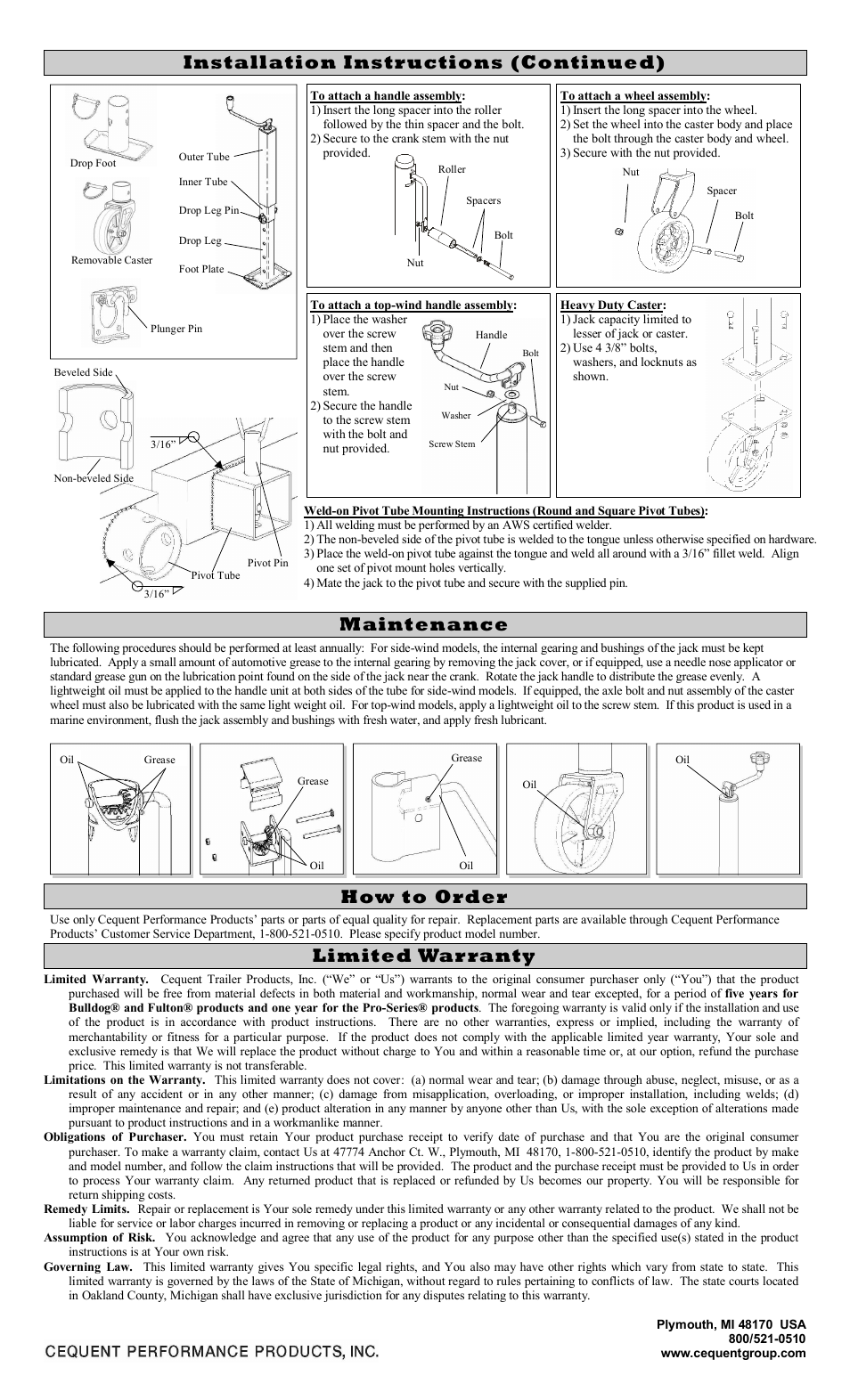 Fulton Performance XPD15L0301 User Manual | Page 2 / 8