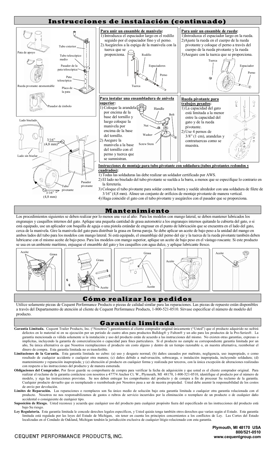 Fulton Performance XPD15L0301 User Manual | Page 6 / 8