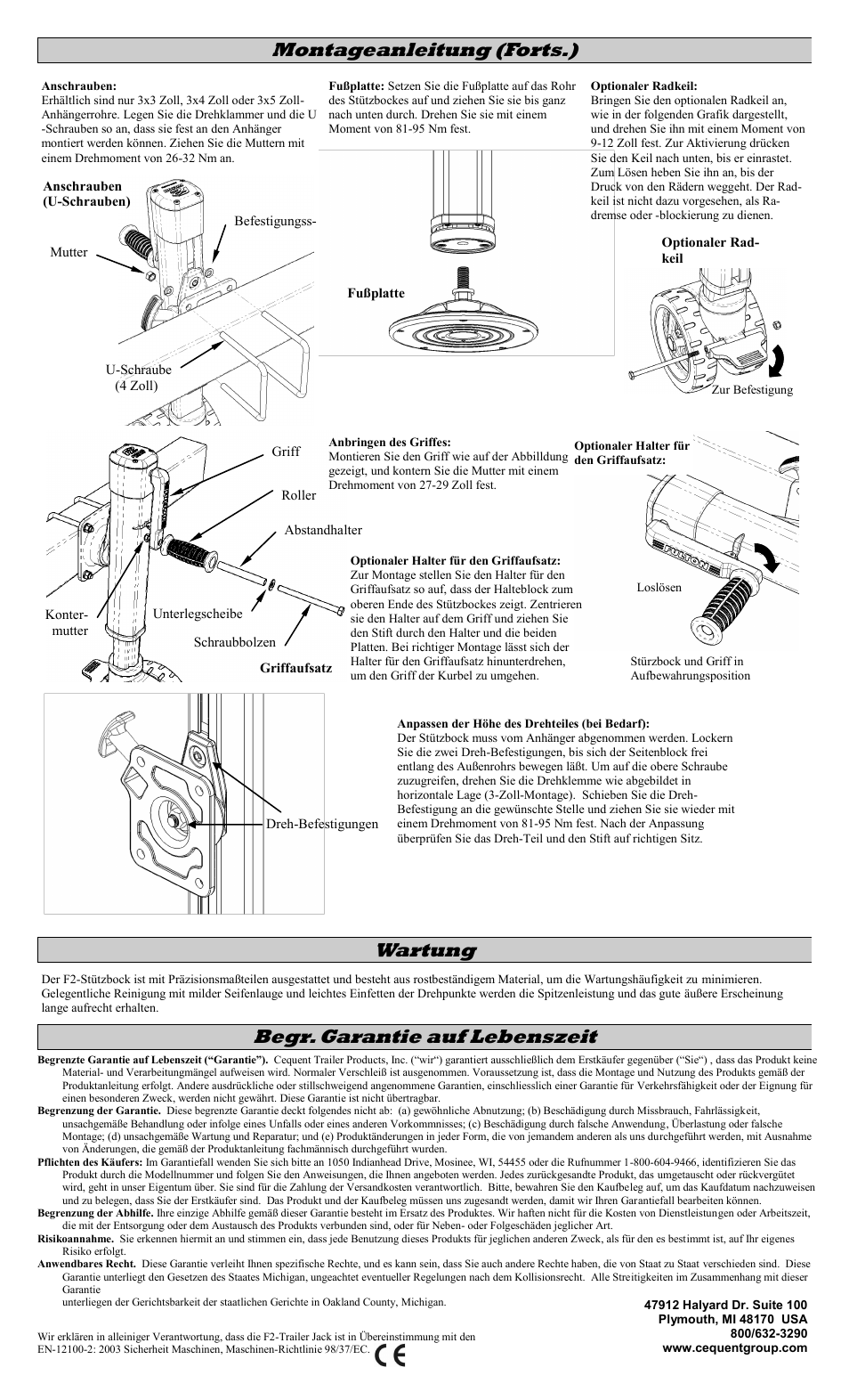 Fulton Performance 1413230134 User Manual | Page 8 / 10