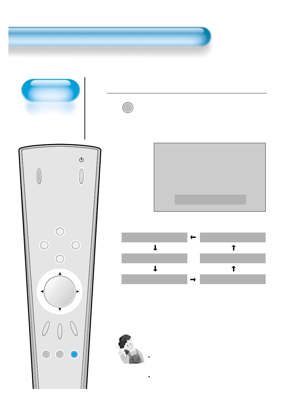 Press the sleep button, Setting sleep timer | Daewoo DP - 42 GP User Manual | Page 33 / 35