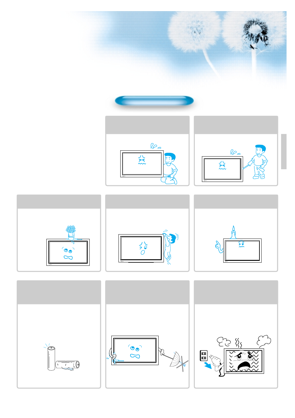 While using monitor | Daewoo DP - 42 GP User Manual | Page 5 / 35