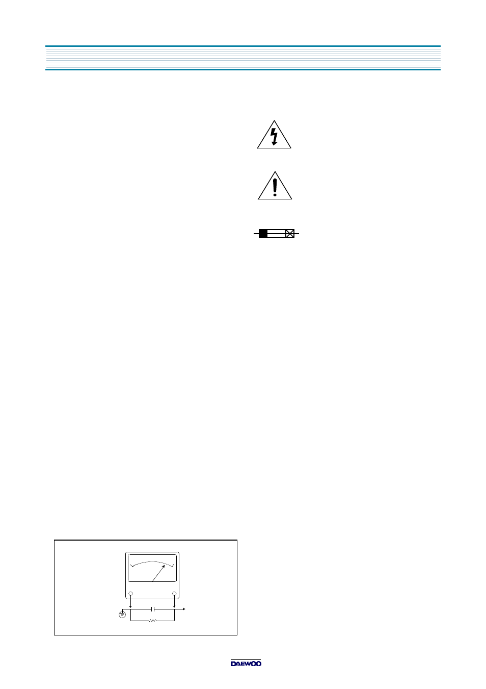 Safety precautions | Daewoo DVQ-13H1FC User Manual | Page 4 / 49