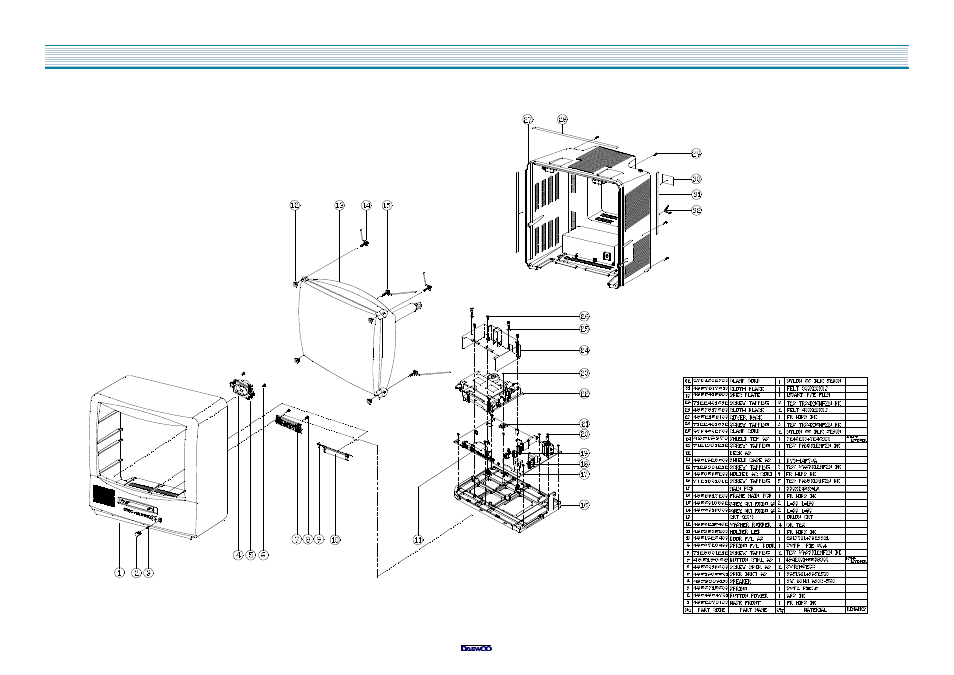 Dvq-19h1fc | Daewoo DVQ-13H1FC User Manual | Page 46 / 49