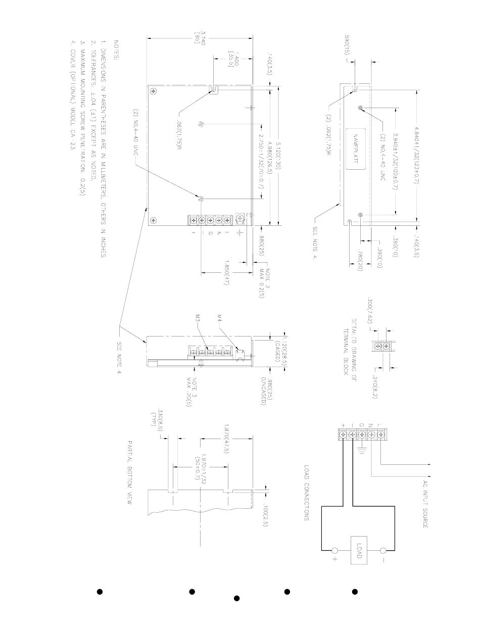 KEPCO FAK 50W Series User Manual | Page 2 / 2